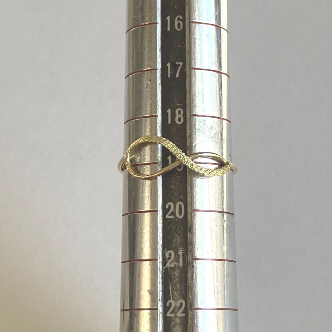 K18 18金　19号　リング　50