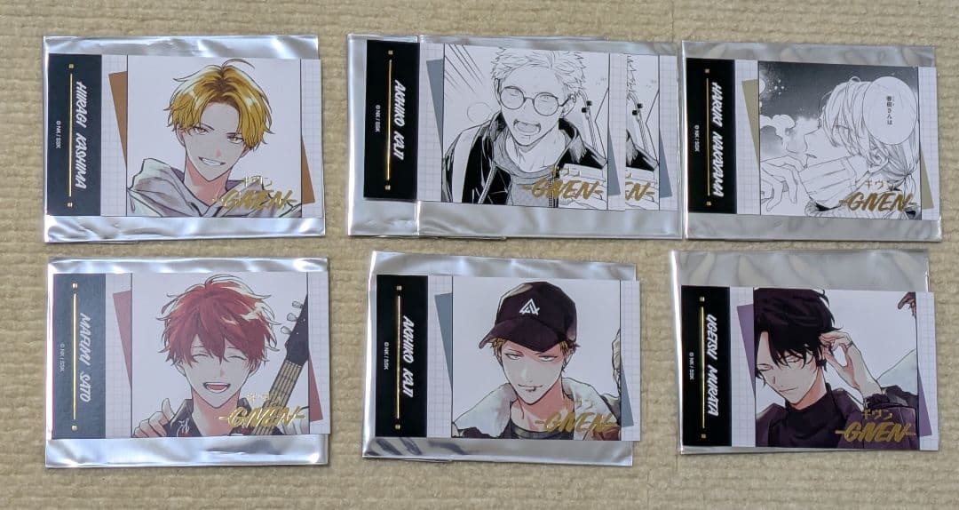 【ギヴン】アニメイトカフェ　グッズ＆特典セット