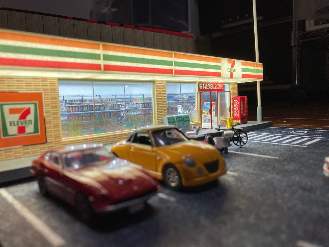 1/64 ジオラマ セブンイレブン コンビニ