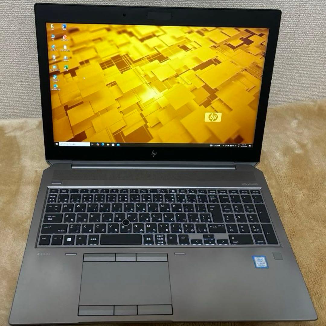 その他ノートPC本体 HP ZBook 15 G5 RAM 16GB / core i7- 8750H