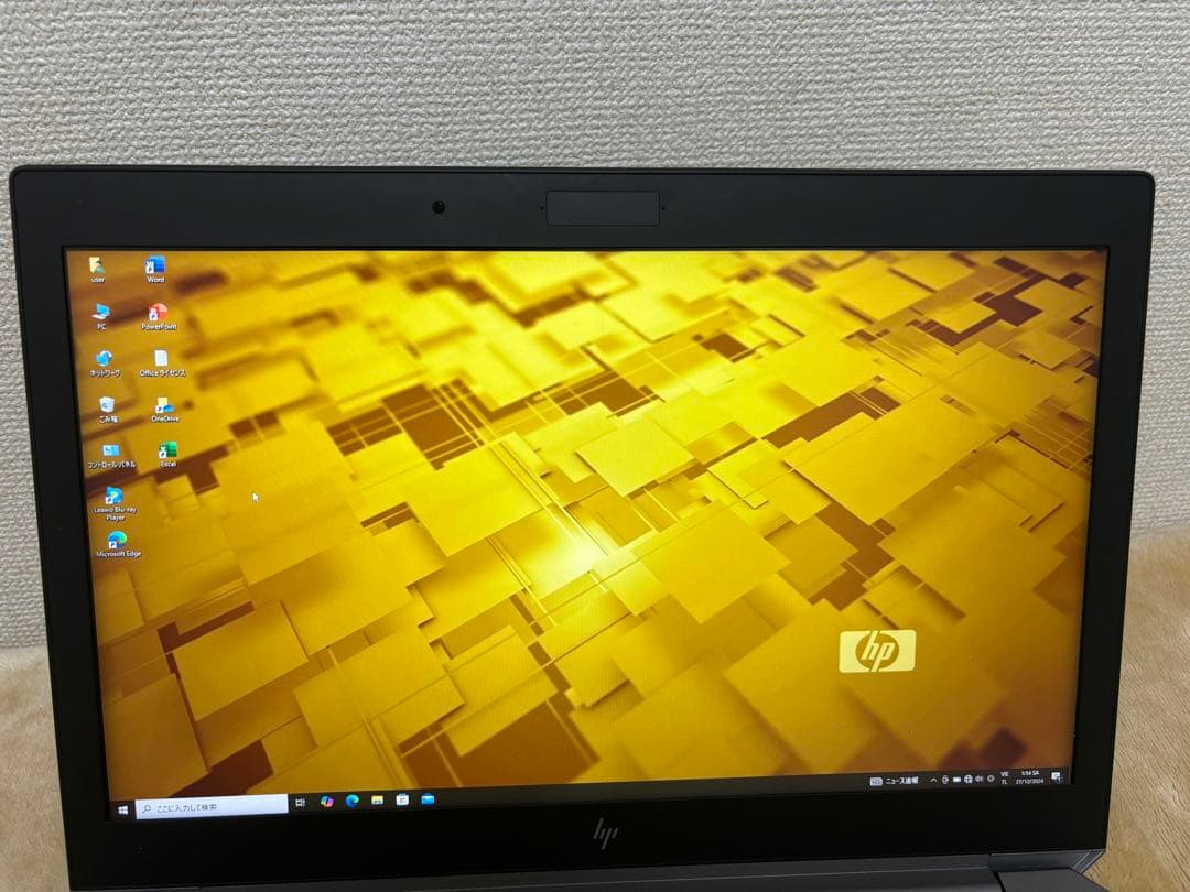 その他ノートPC本体 HP ZBook 15 G5 RAM 16GB / core i7- 8750H