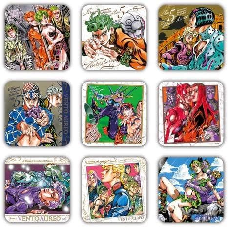 荒木飛呂彦原画展 冒険の波紋 ジョジョの奇妙な冒険 アートコースター BOX
