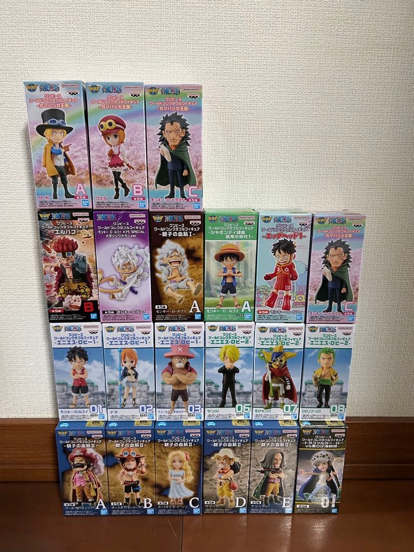 ワンピース ワールドコレクタブルフィギュア ワーコレ 21種セット まとめ売り