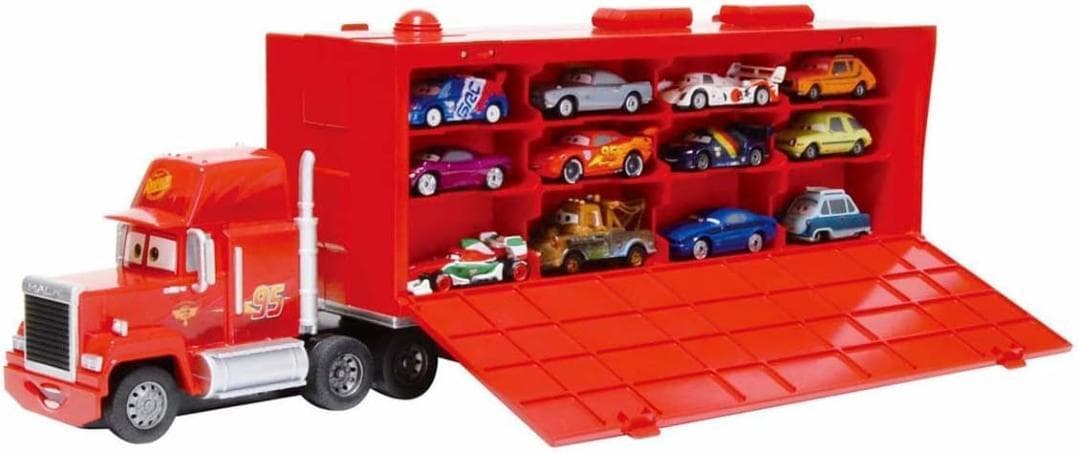 【レア✨】ディズニー カーズ トミカ 大きなコレクションケース マック