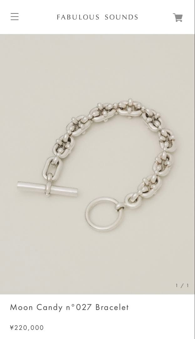 Moon Candy n°027 Bracelet RHODES ブレスレット