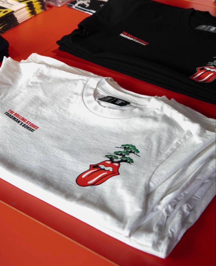 TRADMAN’S BONSAI ローリングストーンズ TシャツXL/ホワイト