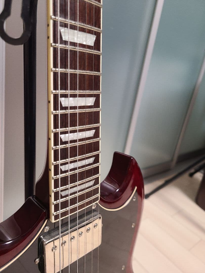 GrassRoots SGスタイル エレキギター レッド