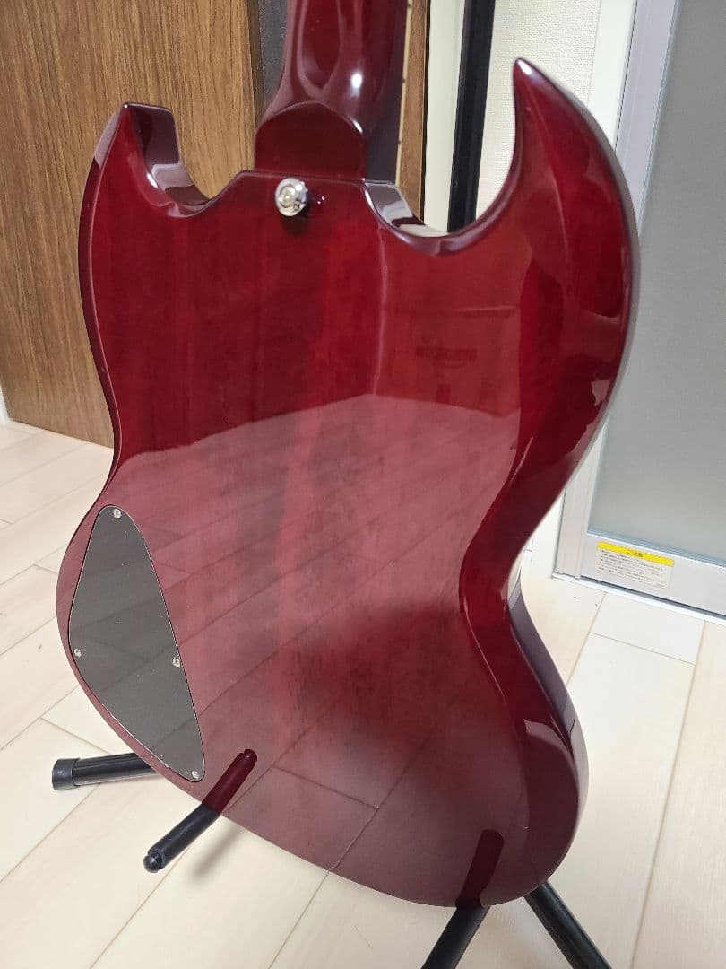 GrassRoots SGスタイル エレキギター レッド