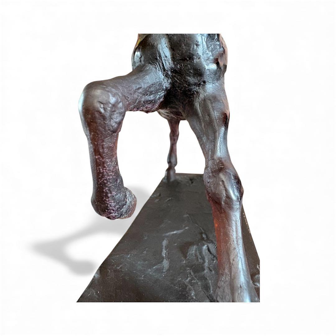 馬 ドームフランス クリスタル ガラス オブジェ 置物 daumfrance