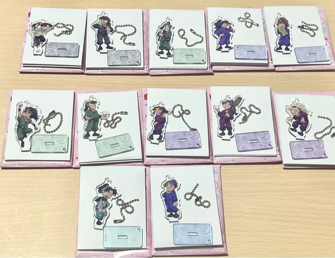 忍たま乱太郎 忍術学園 雨 アクリルスタンド　アクリルキーホルダー