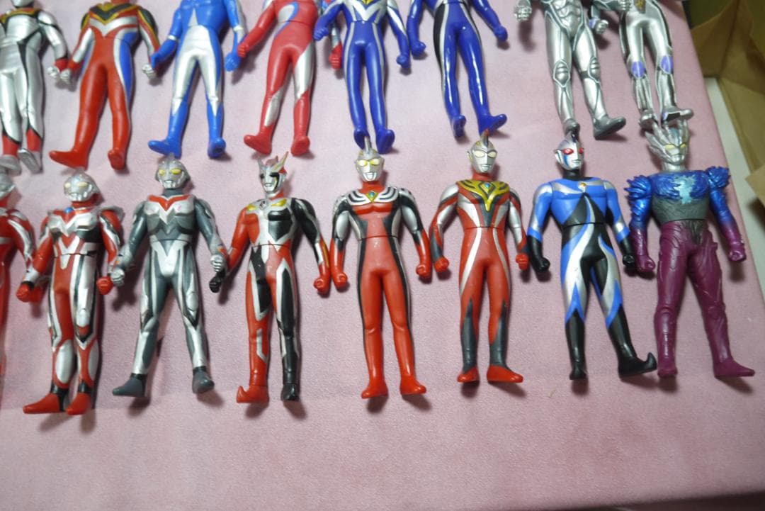 ウルトラヒーローシリーズ800サイズ　新金型ソフビ　48体セット