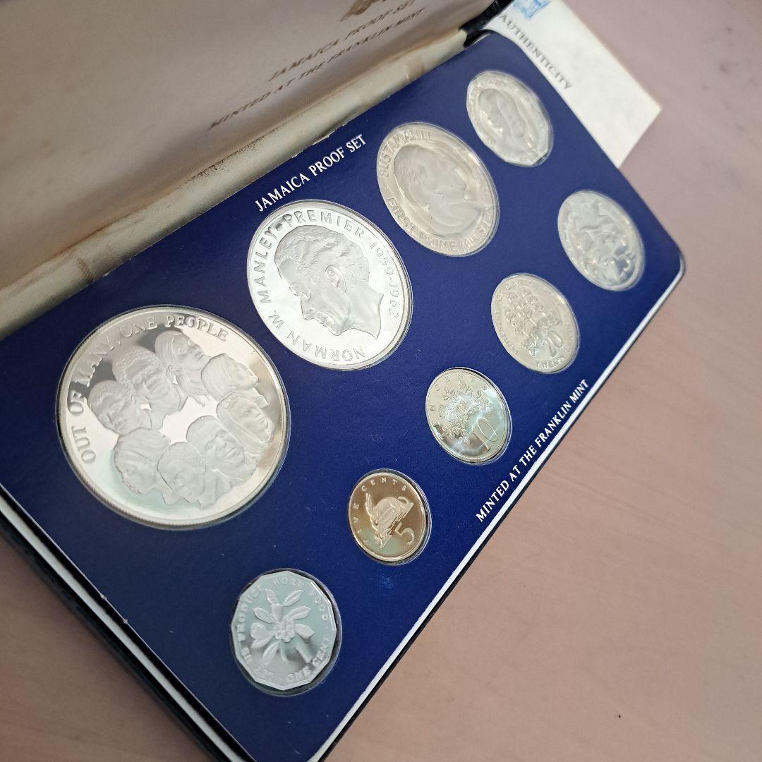K*N様 1978年度　ジャマイカ公式法貨　プルーフセット　貨幣