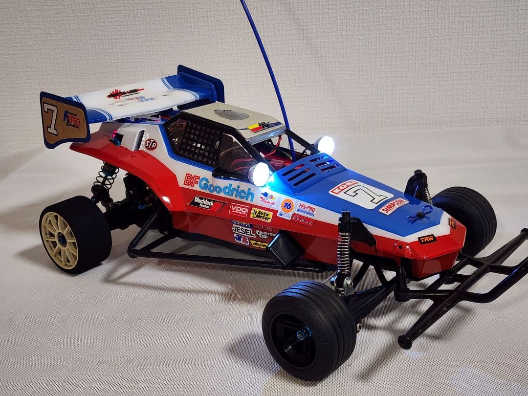 k*u様 タミヤ ホーネットカスタム LED　メカ付きセット新車