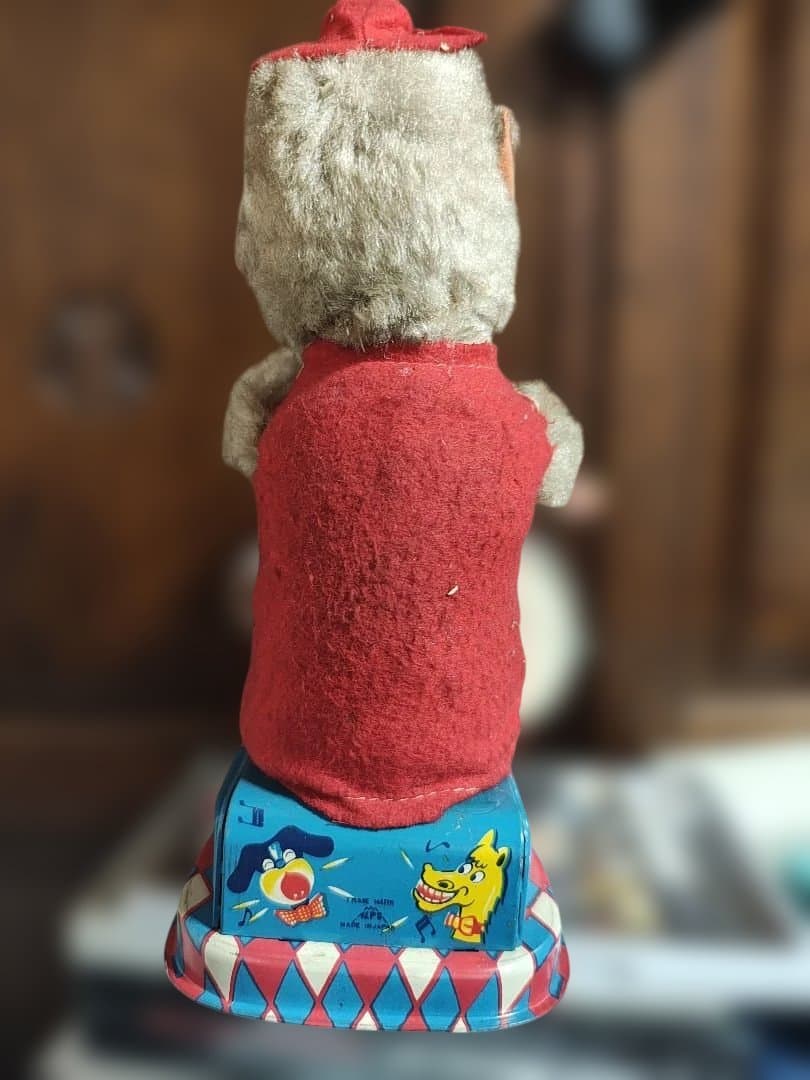 アルプス製のヴィンテージ玩具THE JOLLY DRUMMER CHIMPY