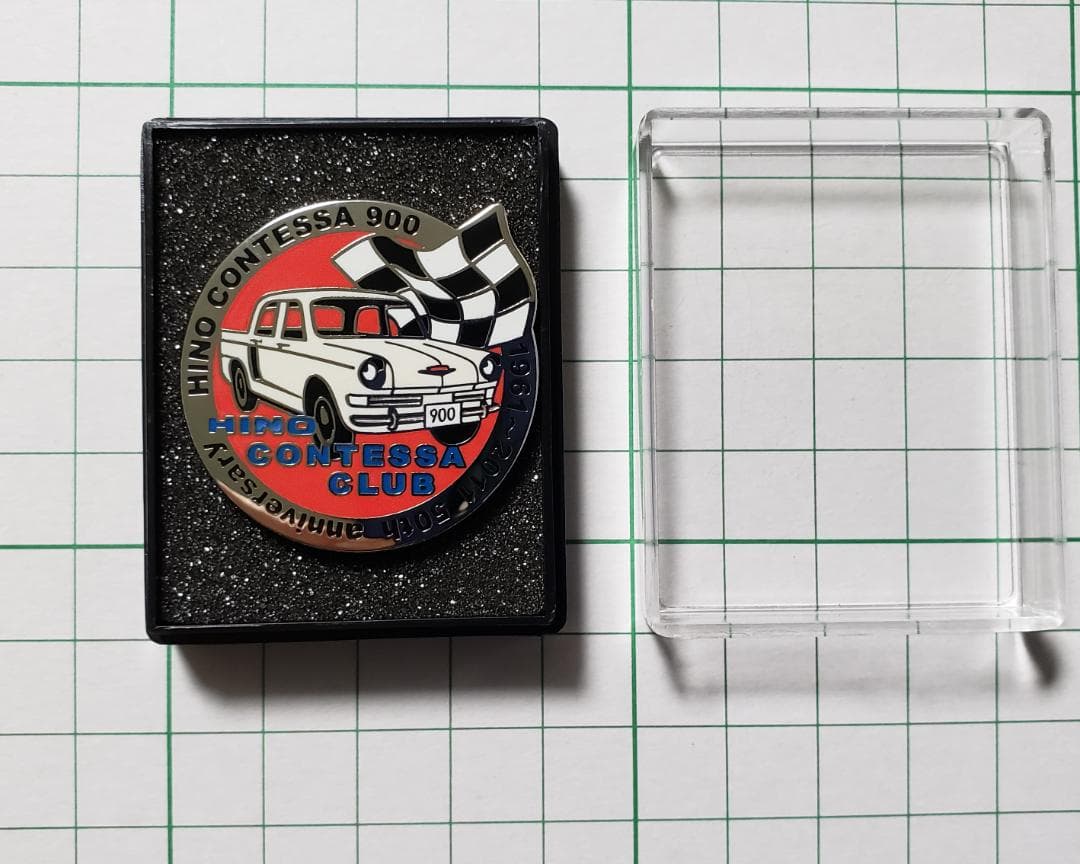 日野コンテッサ　日野コンテッサクラブ バッジ ３種類