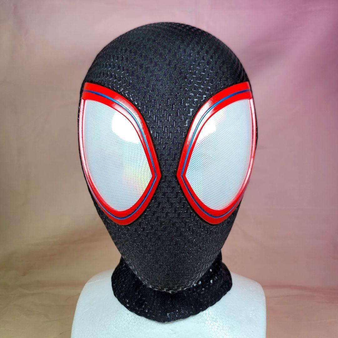 【スパイダーバース】新品 マイルズ モラレス スパイダーマン マスクコスプレ