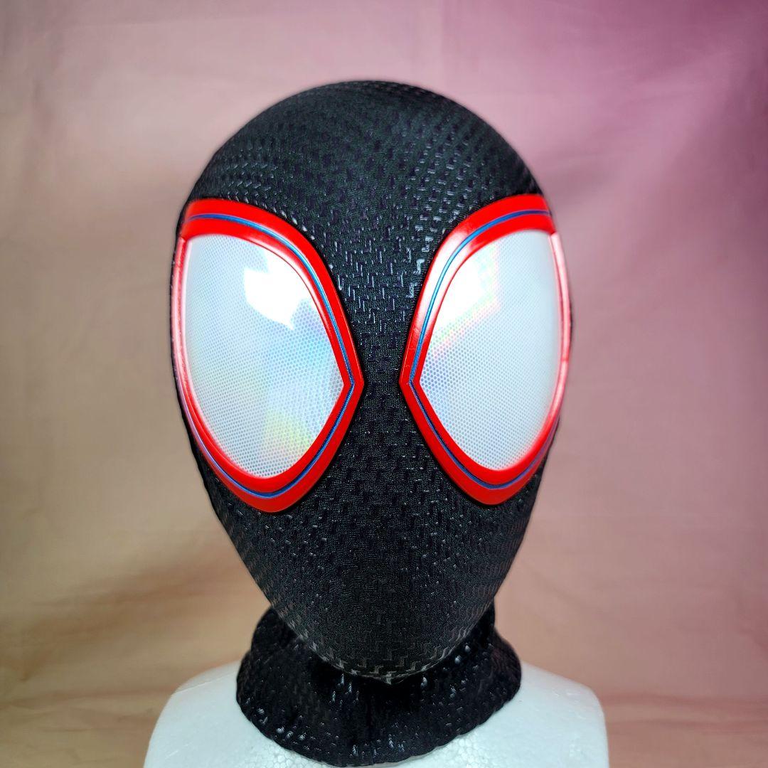 【スパイダーバース】新品 マイルズ モラレス スパイダーマン マスクコスプレ