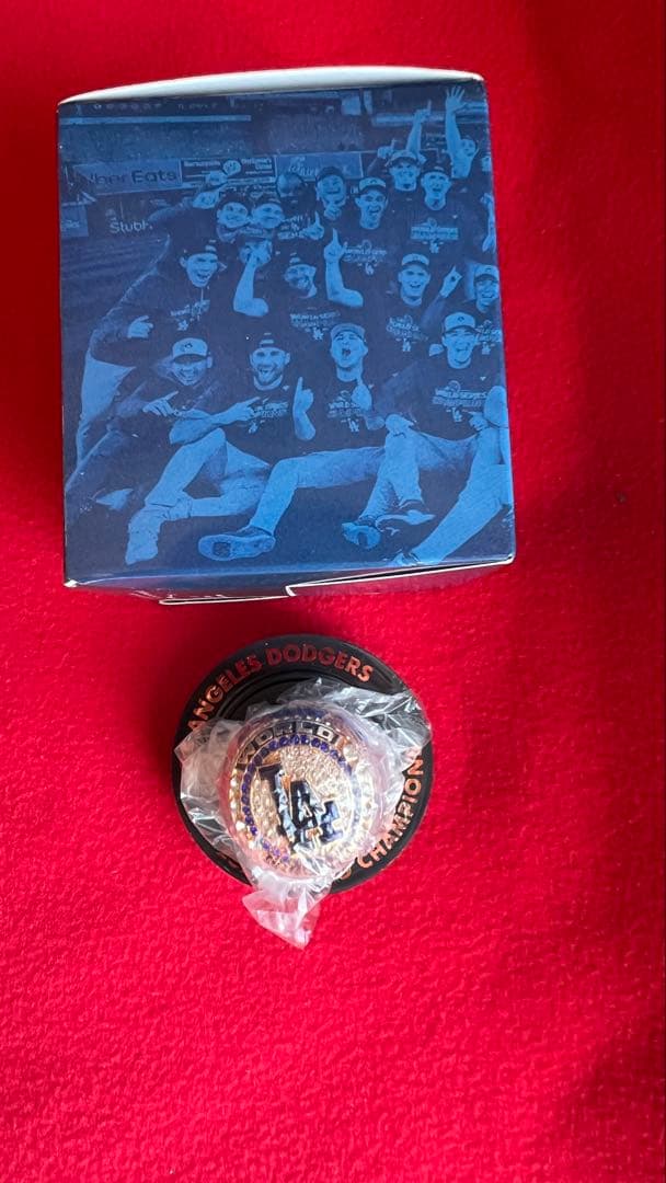 ☆新品☆カーショー　チャンピオンリング　2025年ロサンゼルスにて　未販売品