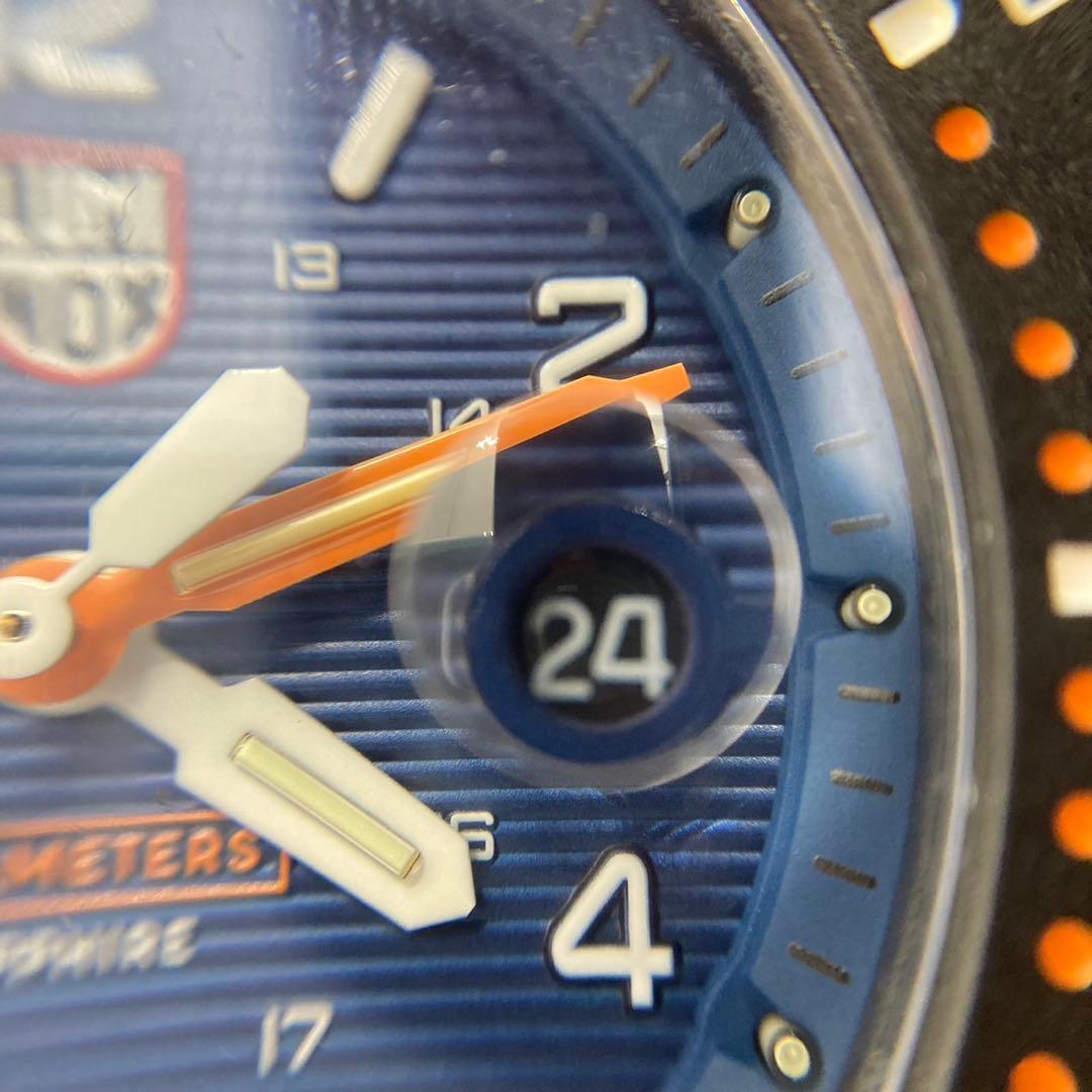 Luminox ルミノックス 稼働 オレンジベルト