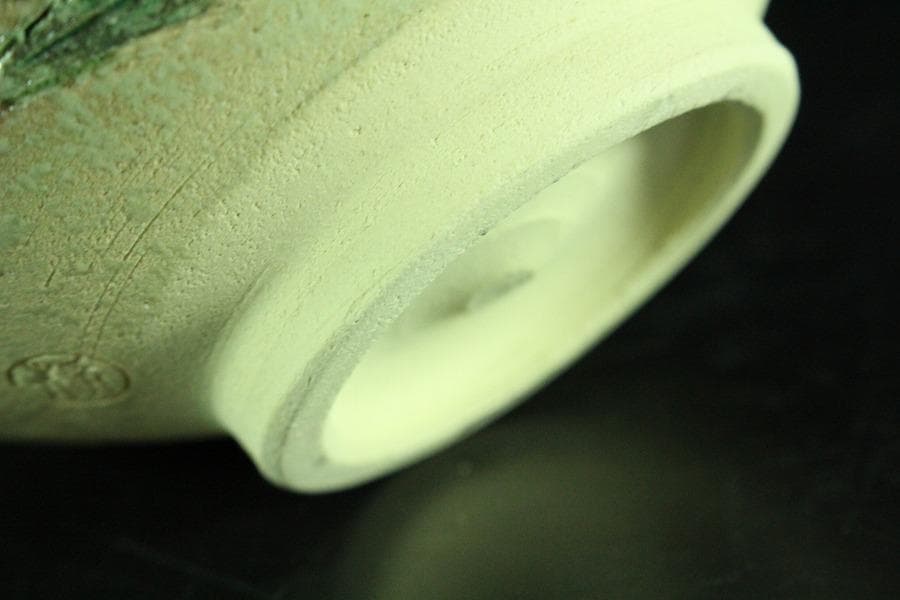 茶道具 寺池静人造 紅花茶碗 共箱 共布 京焼 夏(K-YC495)