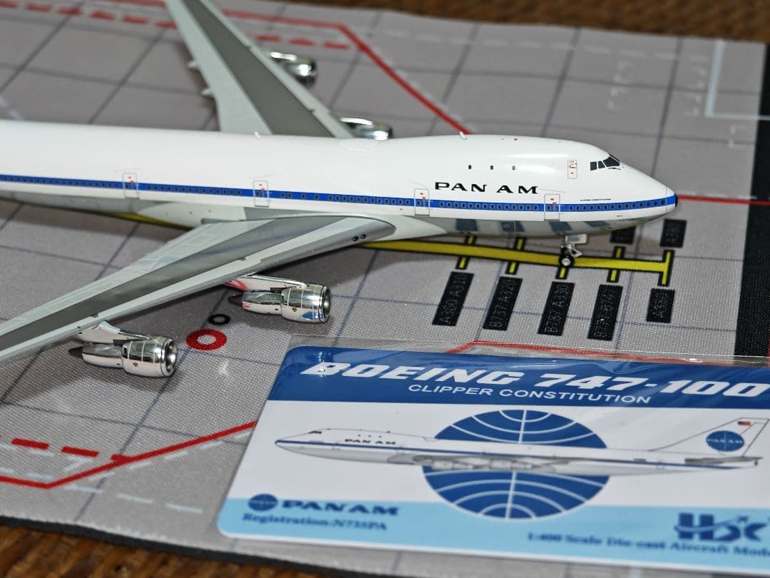 【パンアメリカン航空/PAN AM/パンナム】1/400航空機ダイキャストモデル