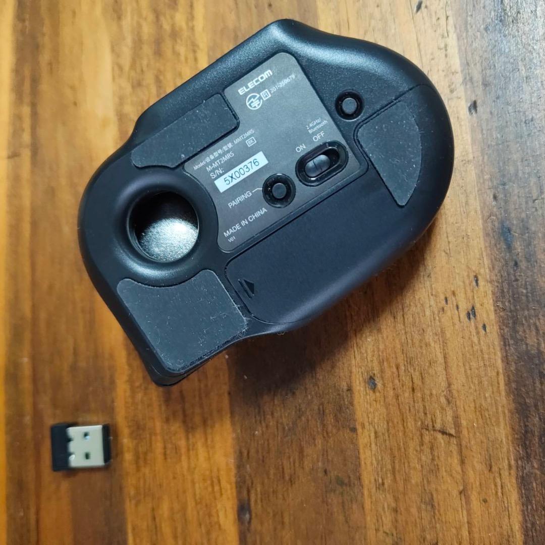 2025年11月新発売エレコムbitraトラックボール[人差し指操作]テスト使用