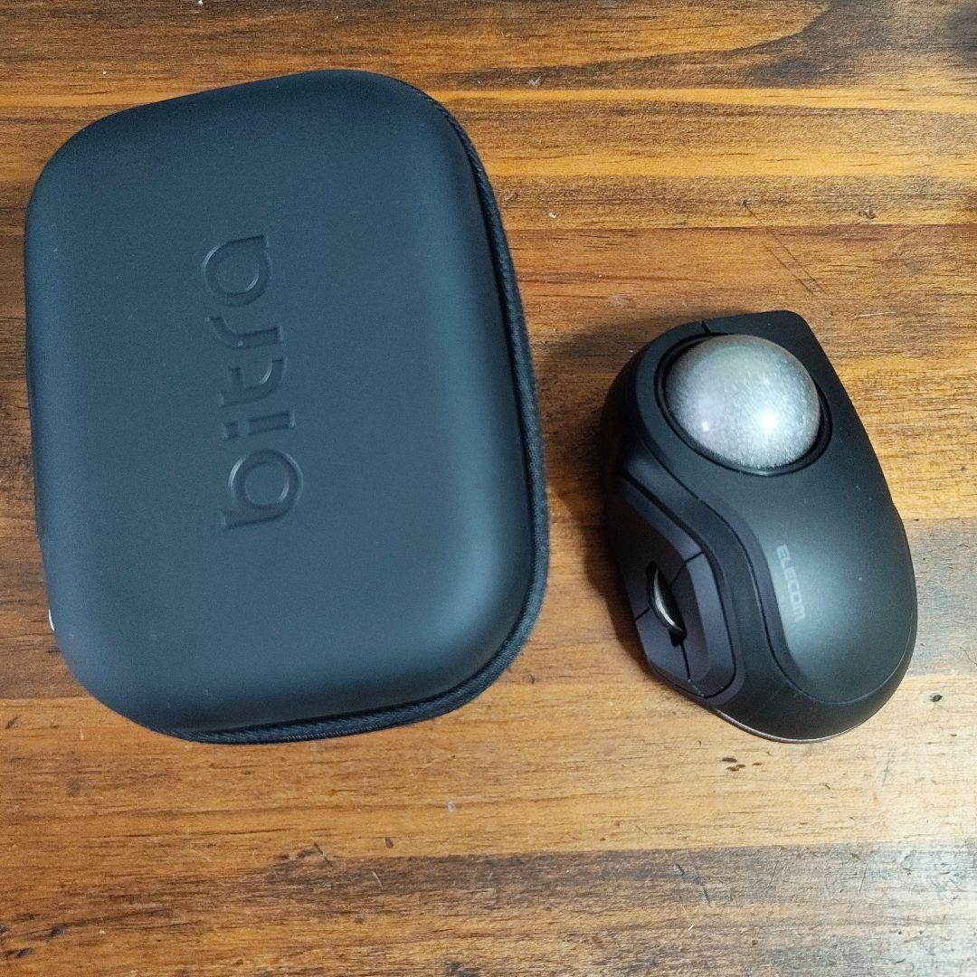 2025年11月新発売エレコムbitraトラックボール[人差し指操作]テスト使用