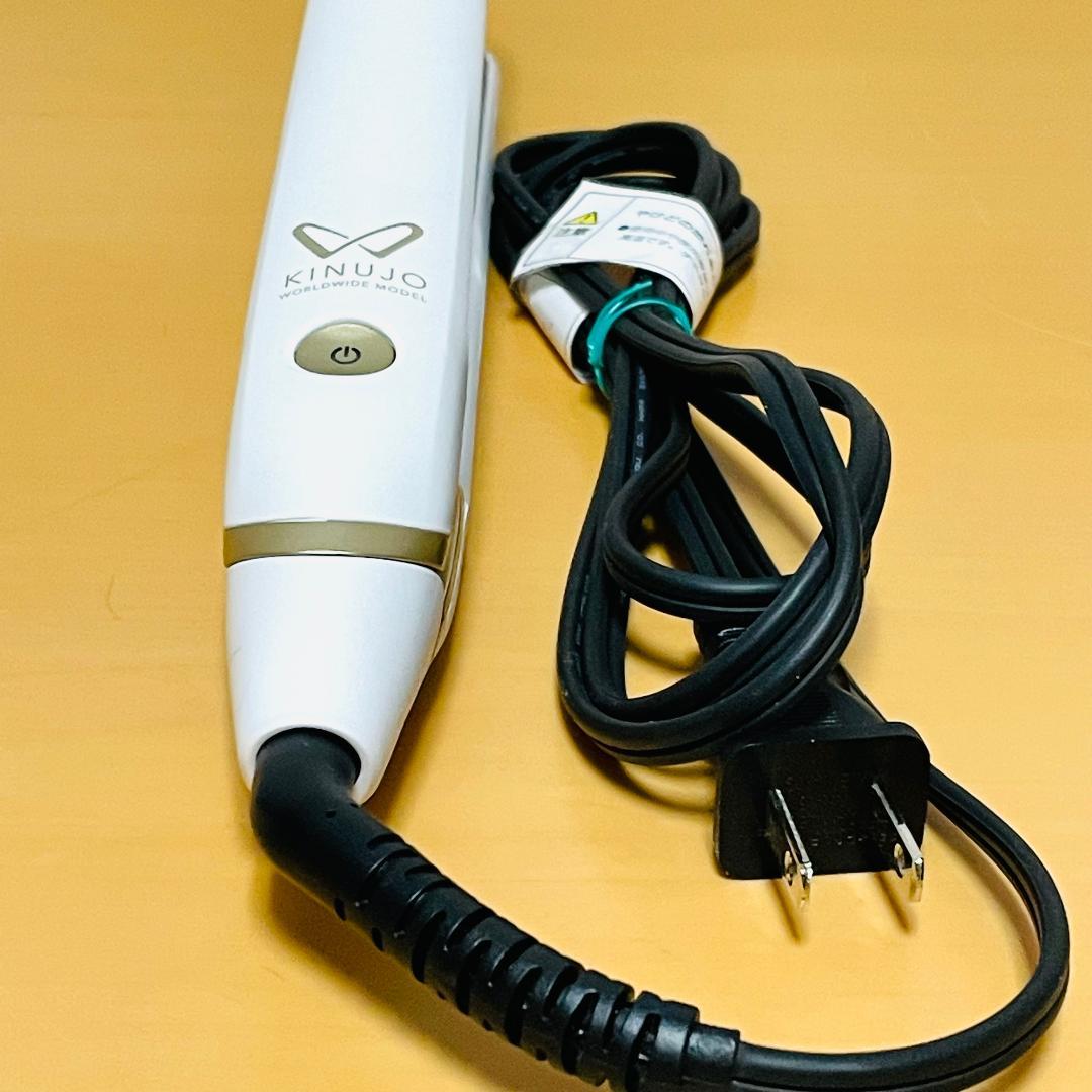 【良品】KINUJO W DS100　海外対応　ストレートヘアアイロン　絹女