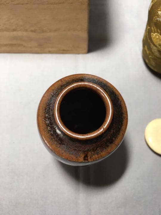 【茶道具】瀬戸肩衝茶入 茶入138