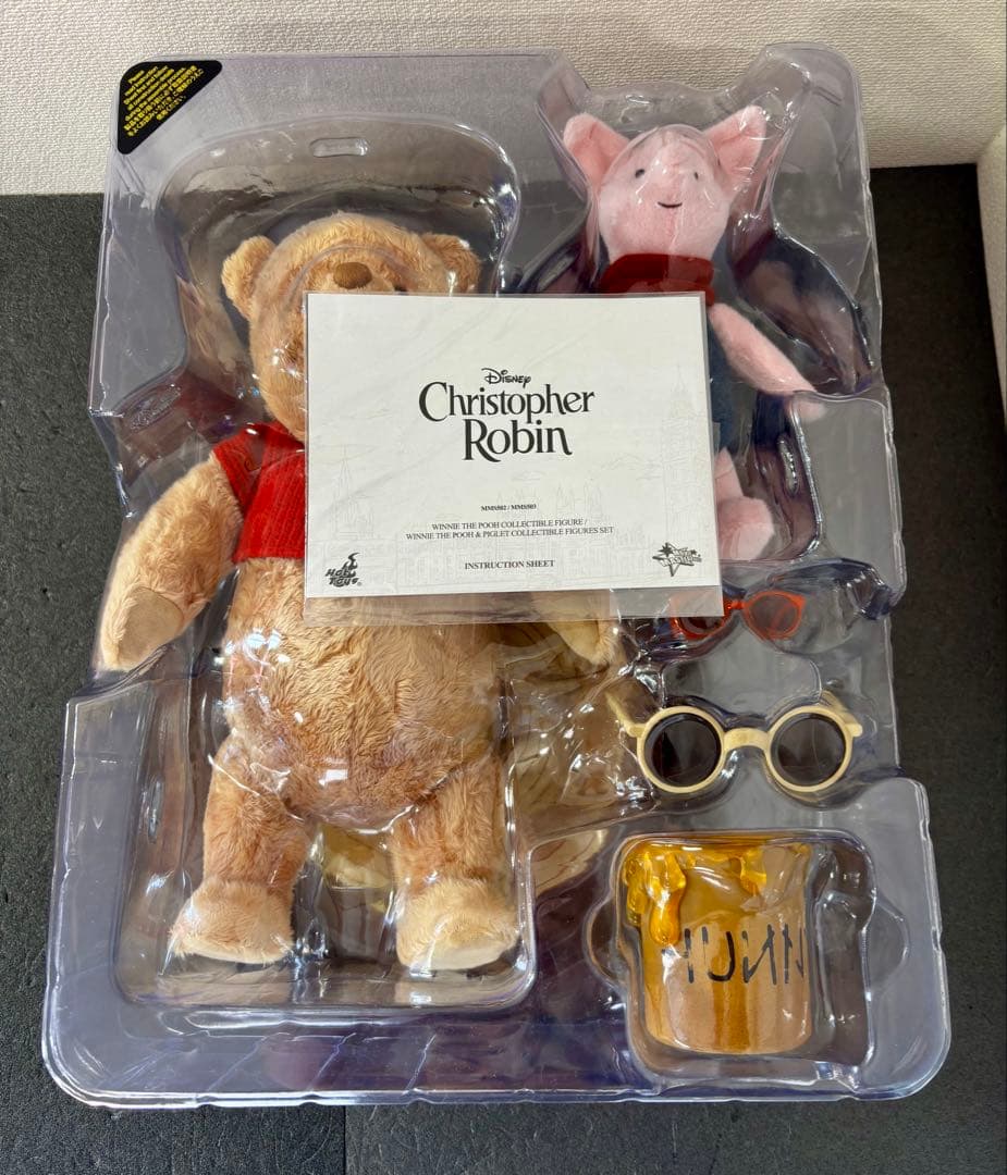 プーと大人になった僕　プー＆ピグレット　２体セット　ホットトイズ　フィギュア