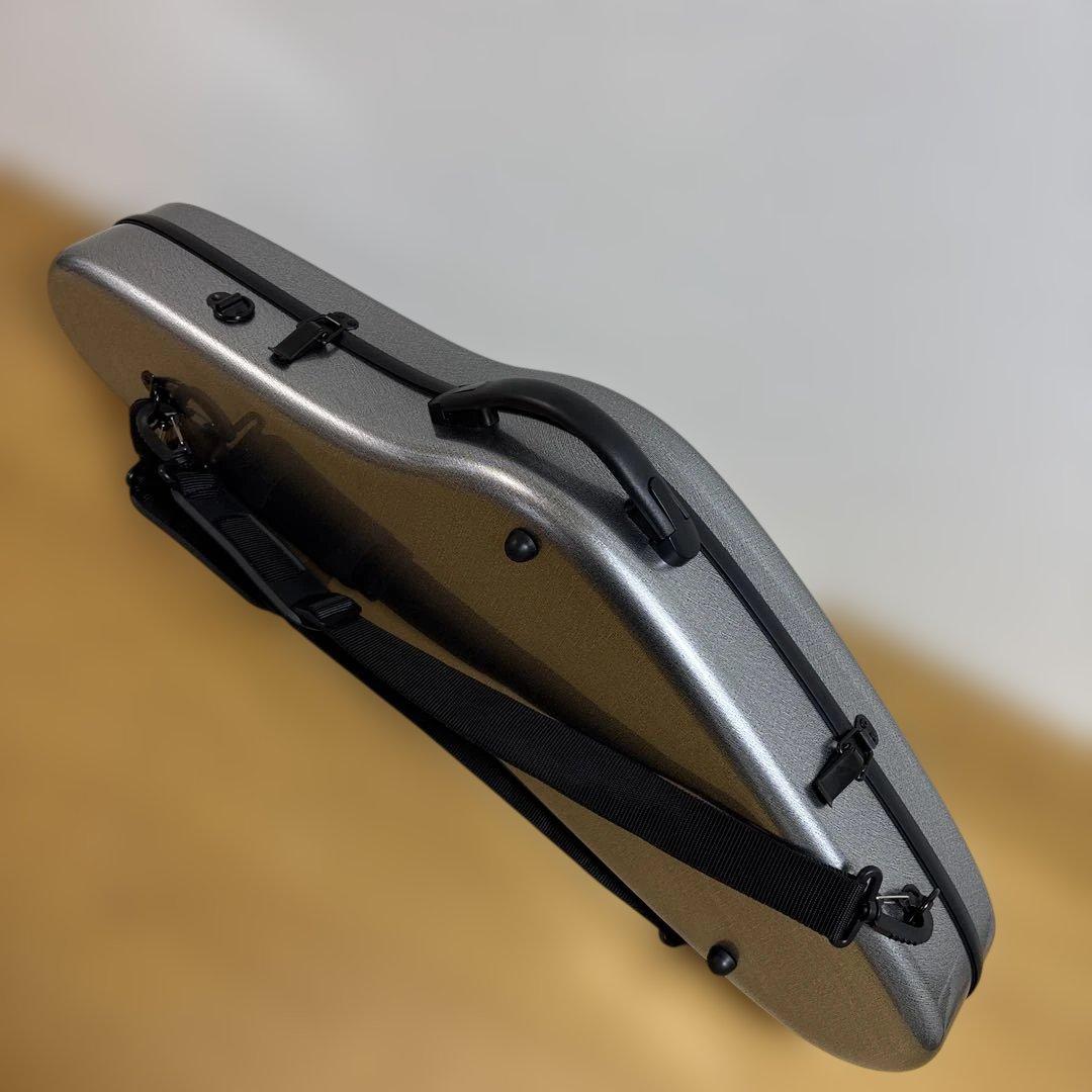 美品　PlayTech バイオリンケース 4/4サイズ　湿度計付