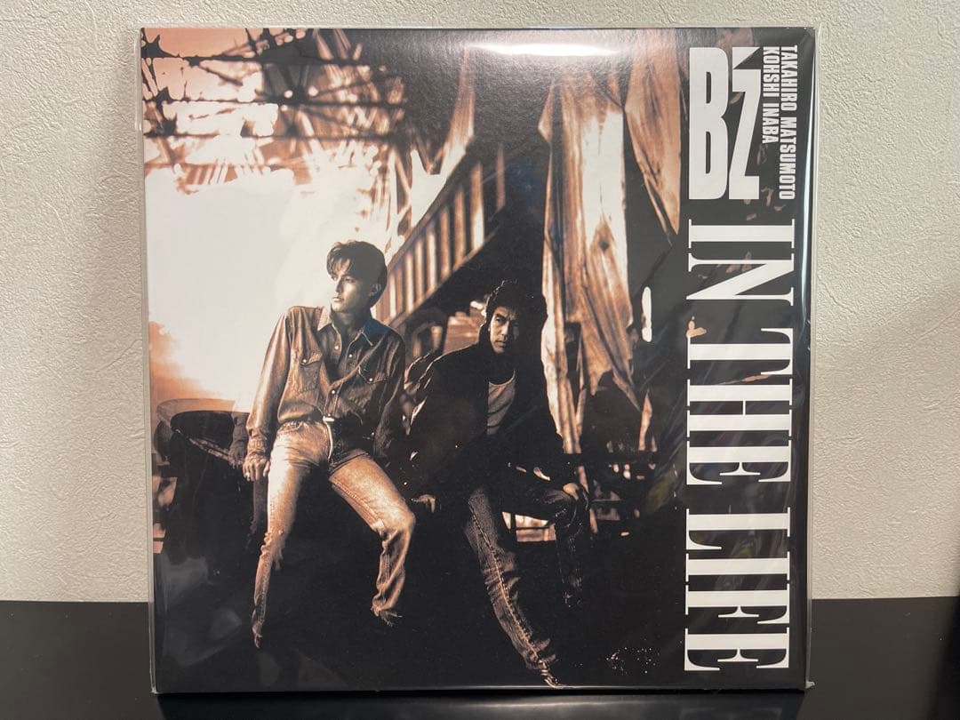 B'z IN THE LIFE アナログ レコード盤 新品未開封