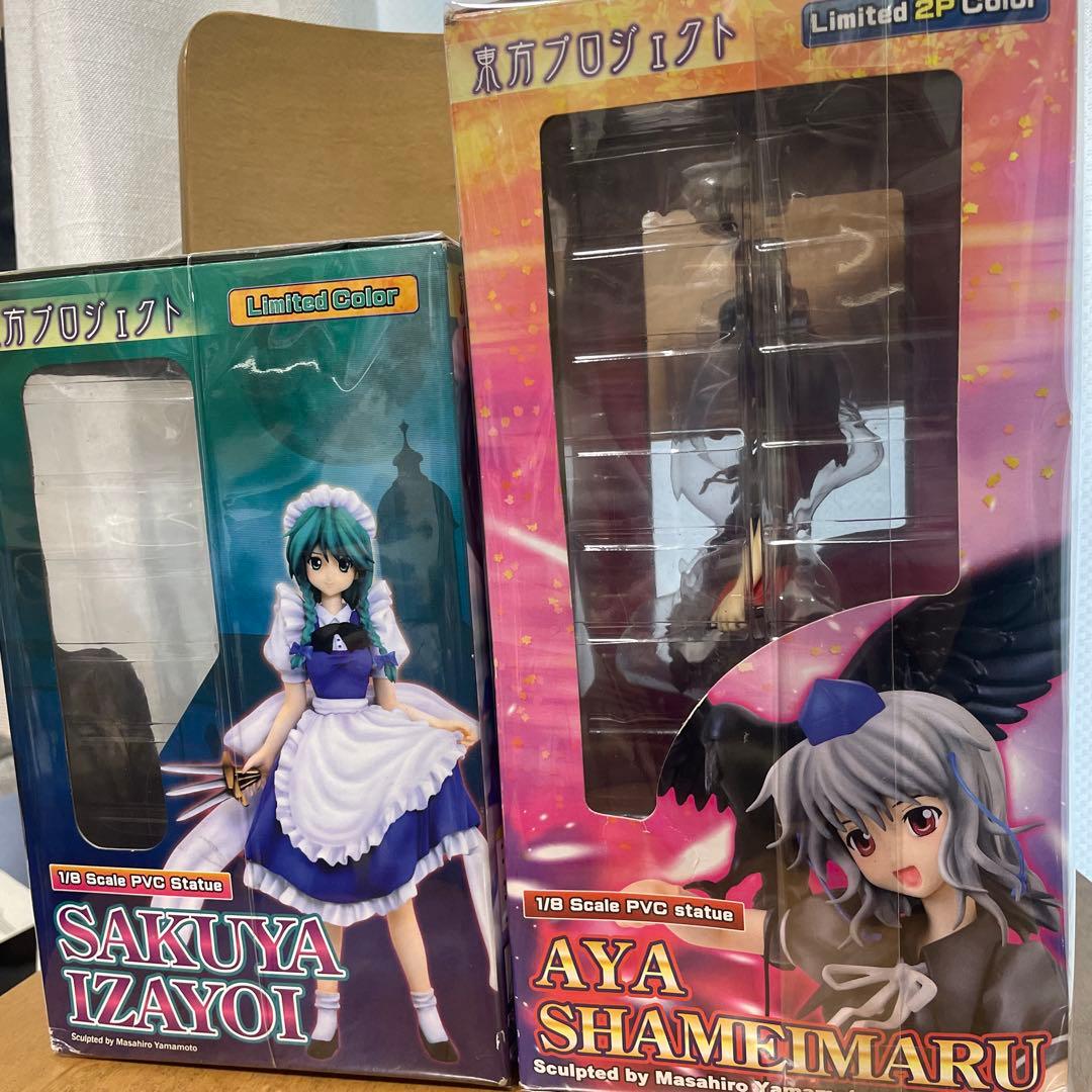 東方プロジェクト　咲夜　射命丸　フィギュア　セット売り