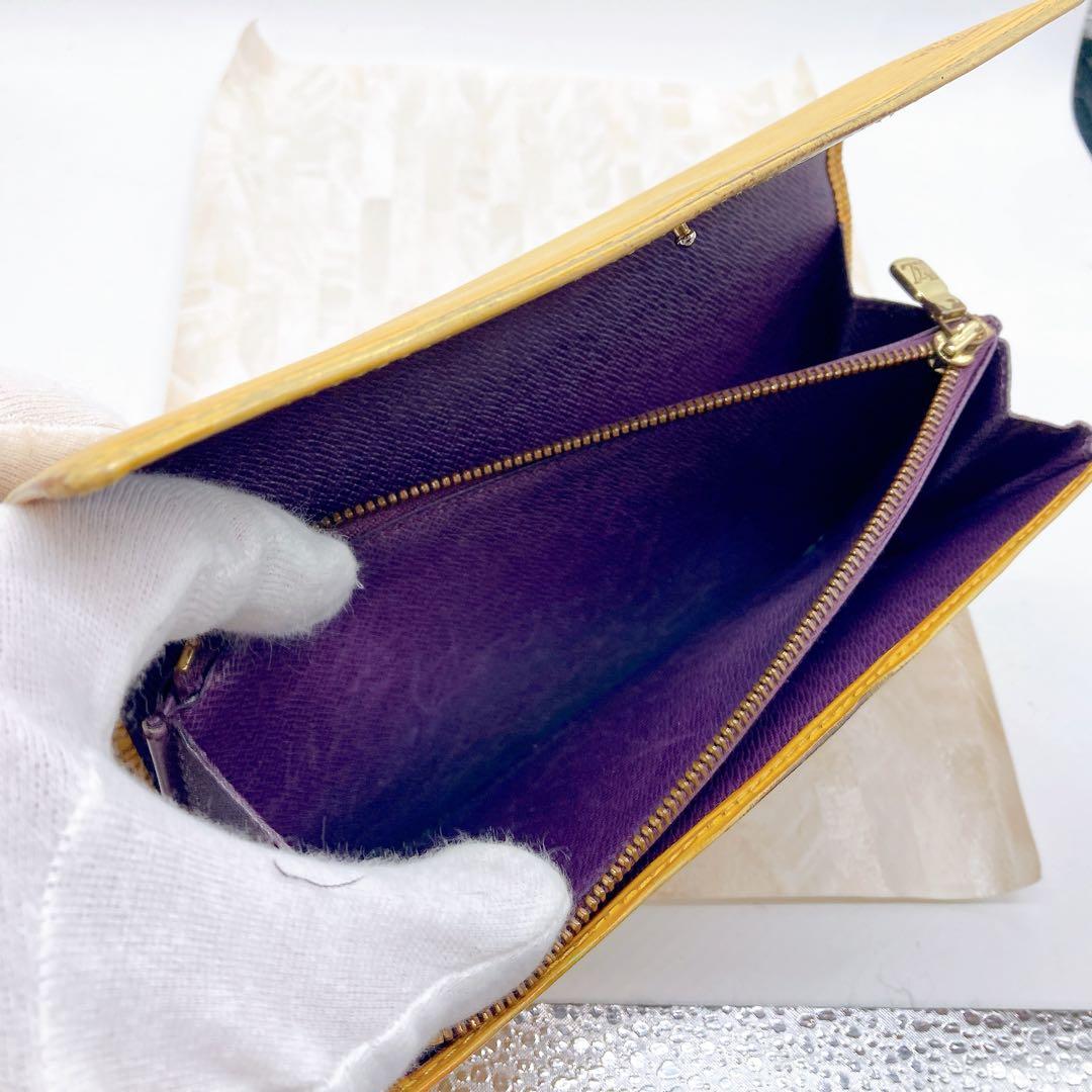 LOUIS VUITTON 財布　エピ　イエロー　ポルモネクレディ　CA0958