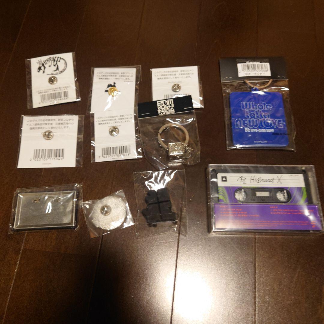 B'z チャリティピンバッヂ 他セット