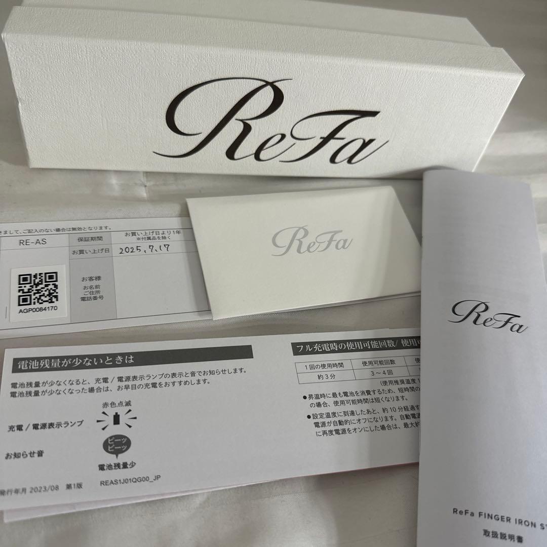 ReFa ストレートヘアアイロン (ピンク)