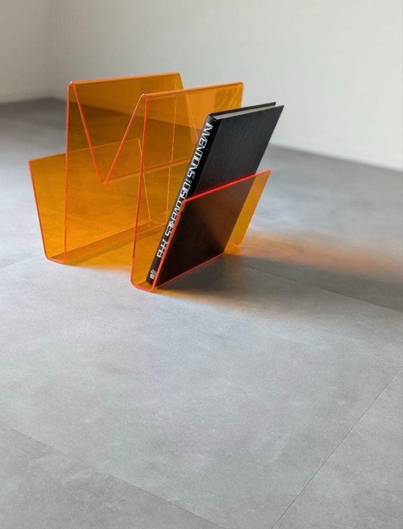 USED/スペースエイジ y2k アクリルマガジンラック space age