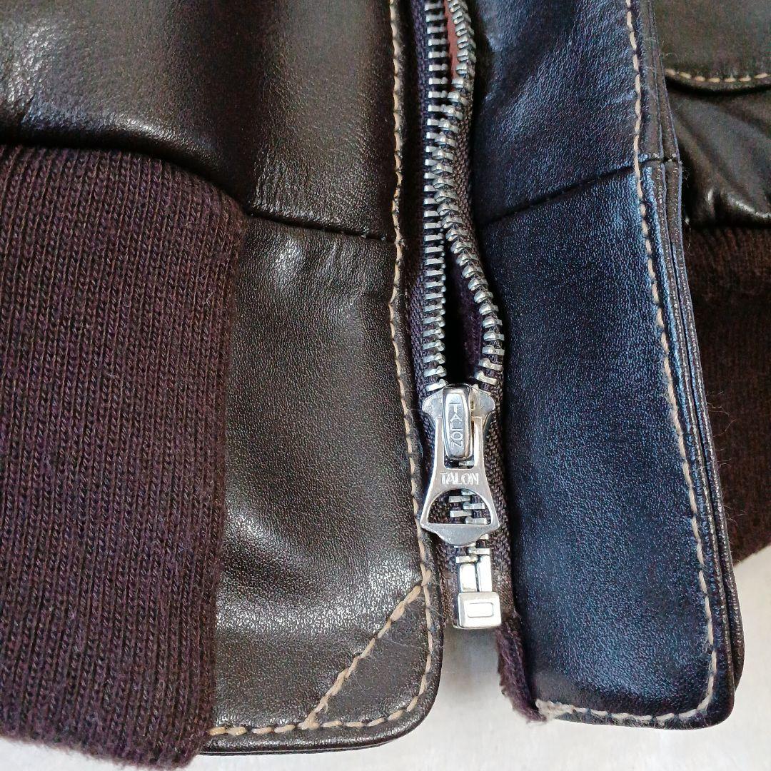 中田商店 モーガンメンフェスベル　A-2 フライトジャケット 焦茶　サイズ40