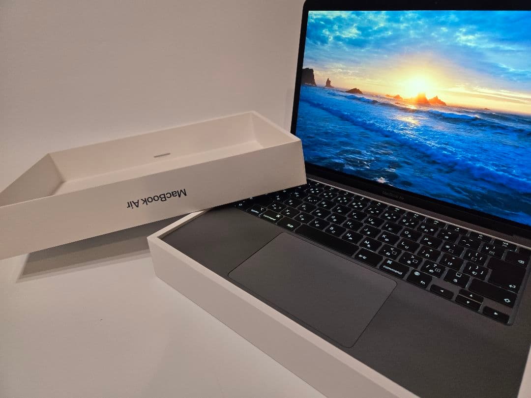 【美品箱付】M1 MacBook Air 2020 13インチ512GB軽快動作