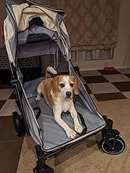 ペットカート 360度回転前輪 最大50kg対応ペットカート 大型犬まで