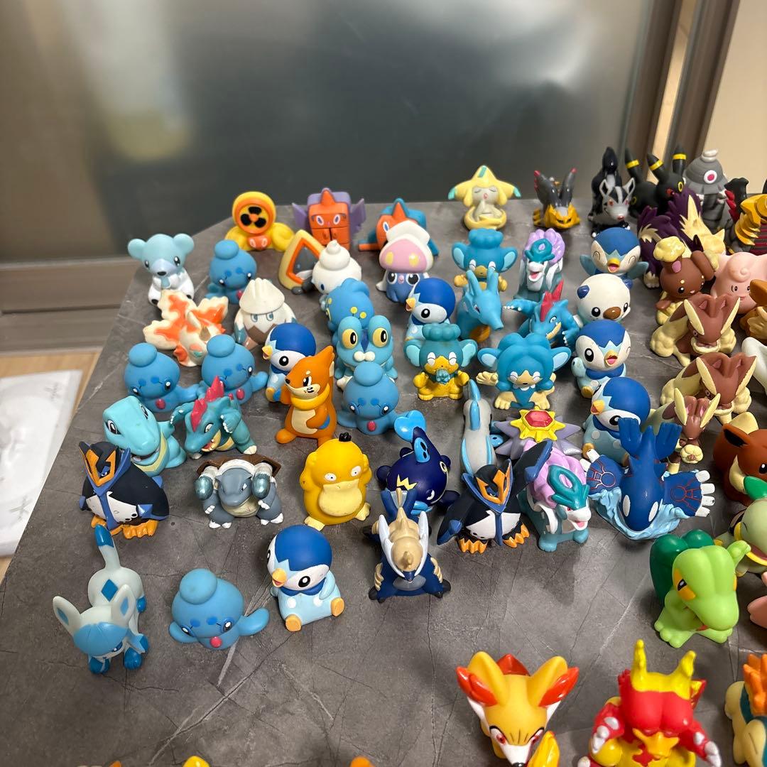 約300匹 ポケモンキッズ　指人形フィギュア　まとめ売り 断捨離 大量 ゆび人形