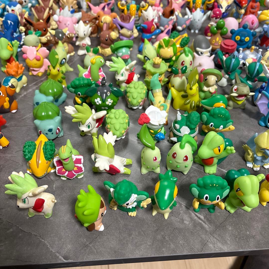 約300匹 ポケモンキッズ　指人形フィギュア　まとめ売り 断捨離 大量 ゆび人形