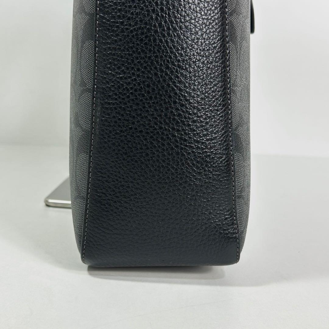 ✅【良品】定価12.1万　メンテ済み　コーチ　ビジネスバッグ　COACH レザー