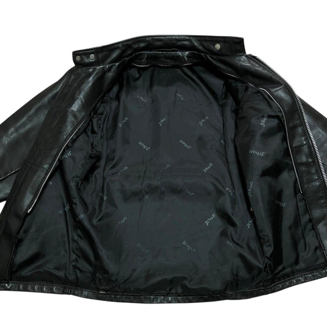 schott ショット641レザージャケット ライダース　シングルライナー付きS