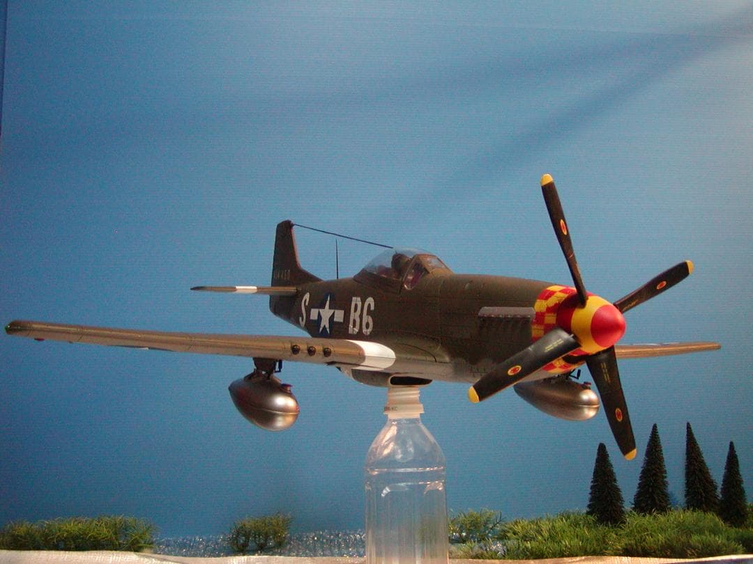 稀少1/18 P-51D ムスタング　オールド・クロウ