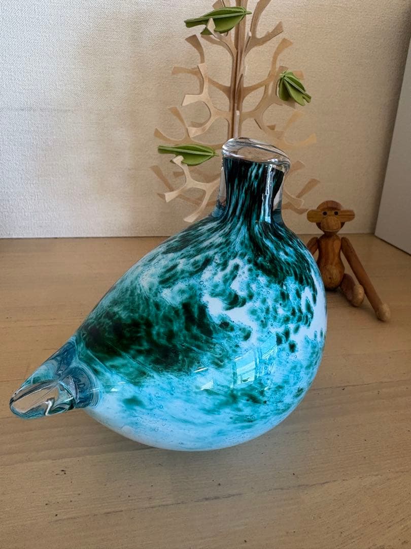 オイバ・トイッカ　OIVA TOIKKA 1983 Green bird バード