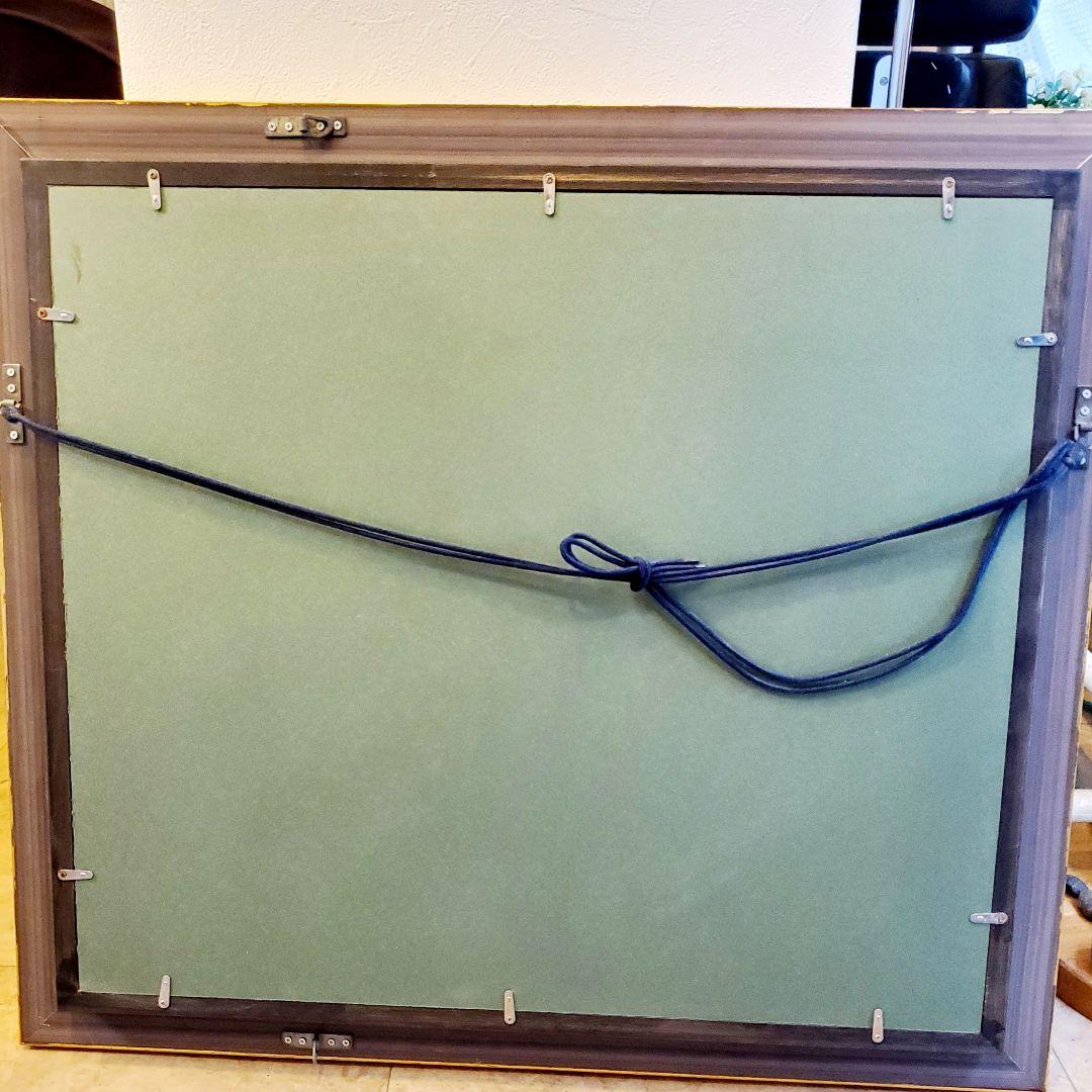 アンティーク　額縁　大きめ　絵画