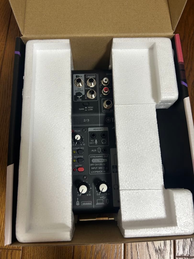 YAMAHA AG03MK2 Bブラック オーディオインターフェース