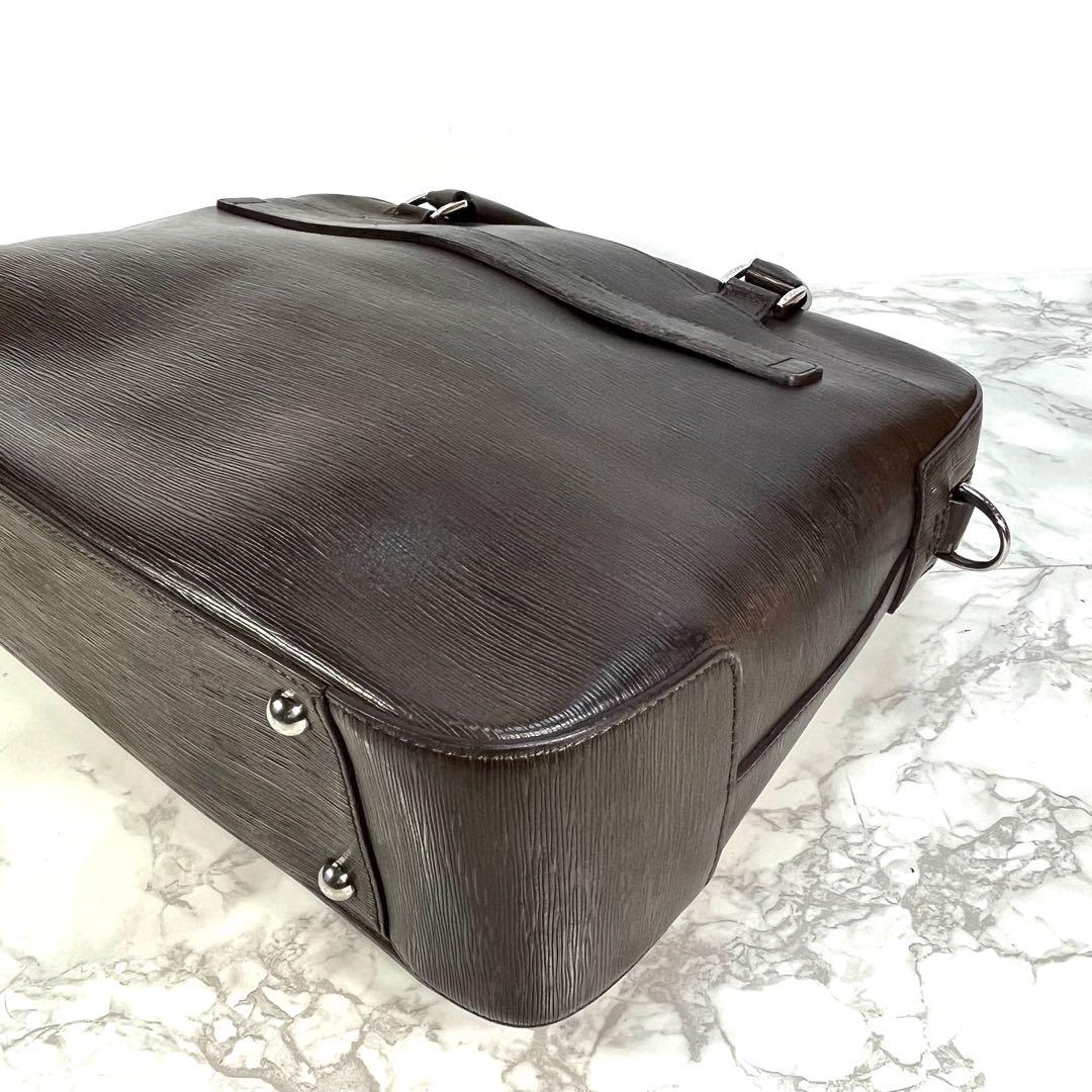 ペッレモルビダ ビジネスバッグ 2way 濃茶 キャピターノレザー 斜めがけ