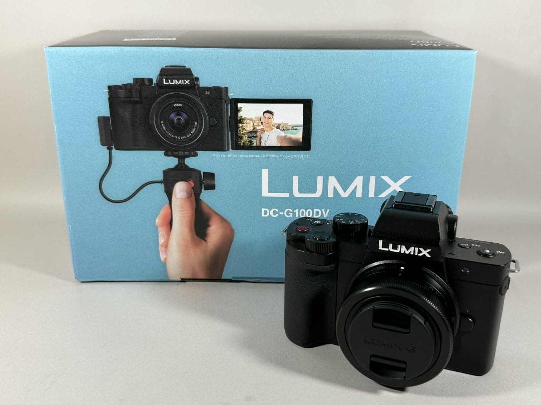 【極美品・保証書付】LUMIX DC-G100DV トライポッドグリップキット
